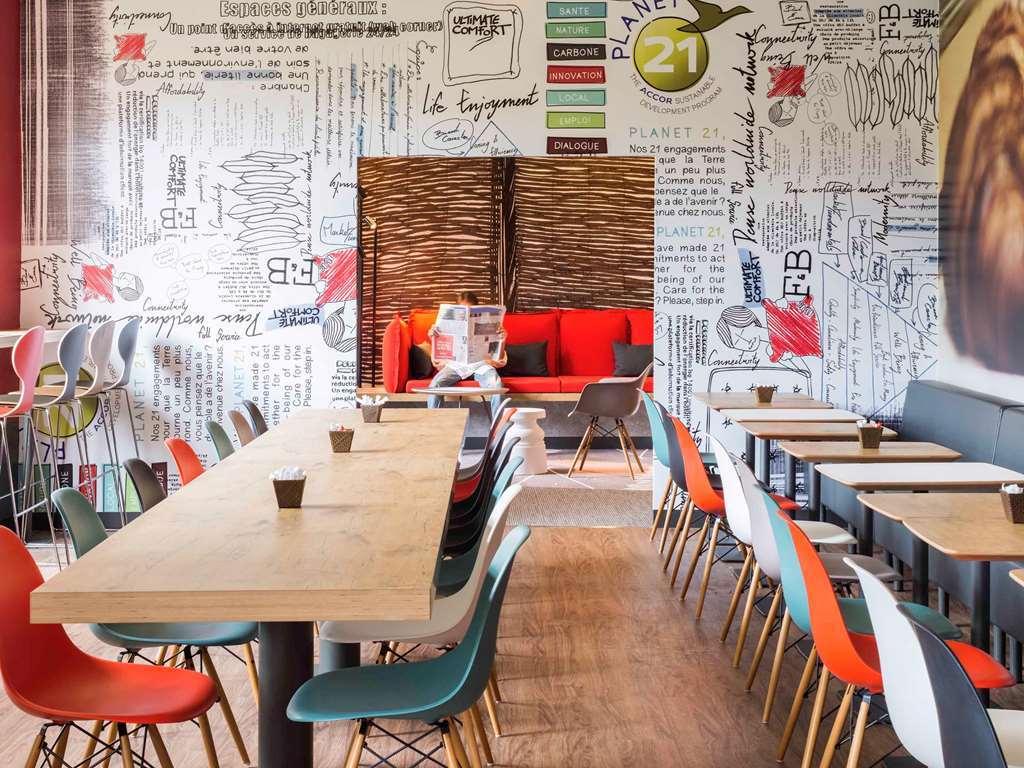 Hotel Ibis Nantes Centre Tour Bretagne Restaurante foto